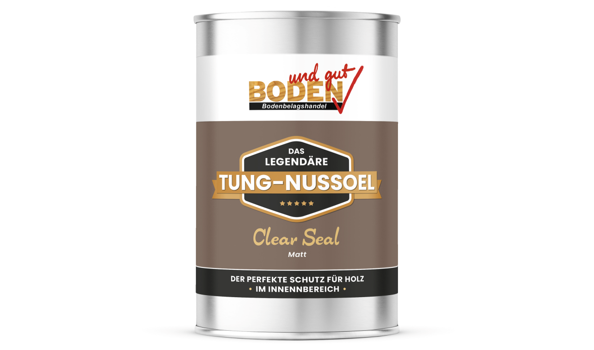 TUNG-Öl Bundle Clear Seal 0,75l + Lammfellmops