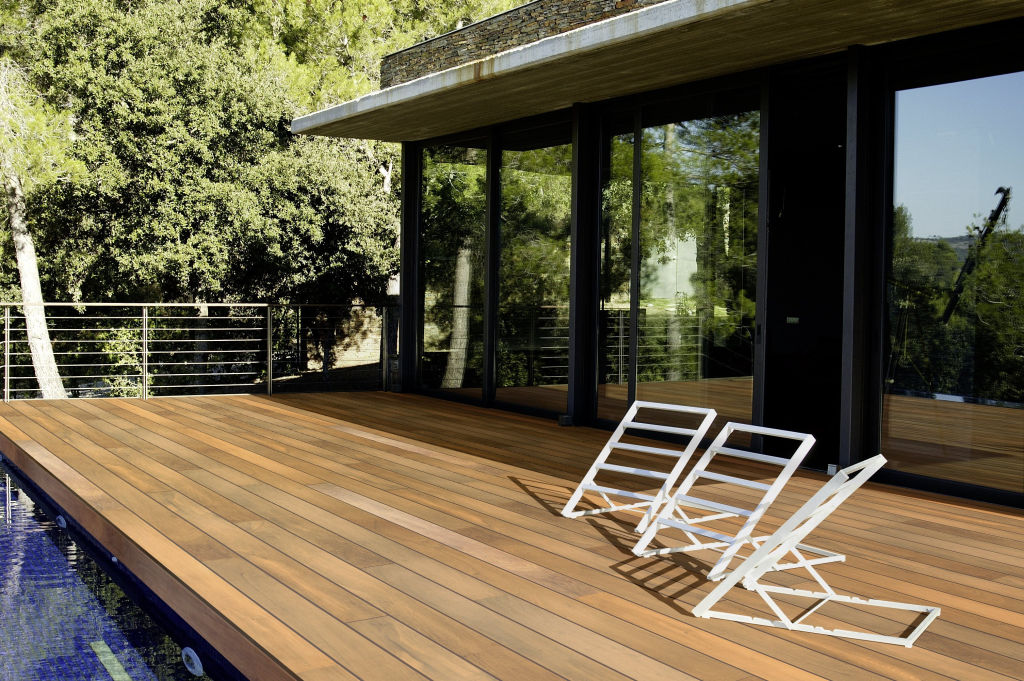 Große Auswahl an Terrassendielen in Echtholz - Artikeldetails