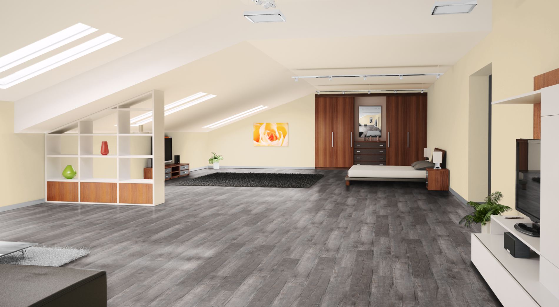 Klickvinyl schwarz