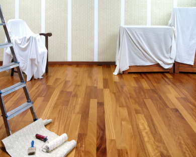 Landhausdiele Iroko Standard N+F - feiner Braunton eleganz mit 4-fach-Ölung