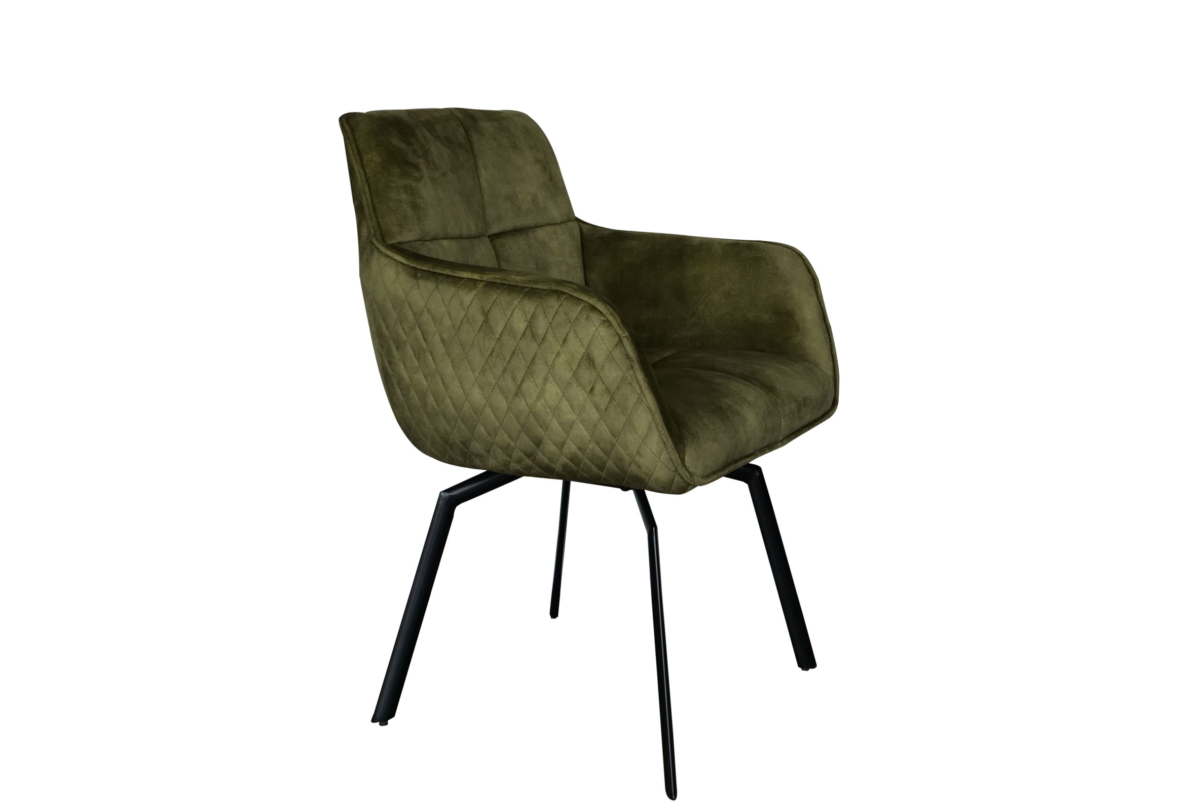 Edle Sitzmöbel Drehstuhl 360°- bequem & komfortabel - modernes Design Hochwertige Sitzmöbel - moos
